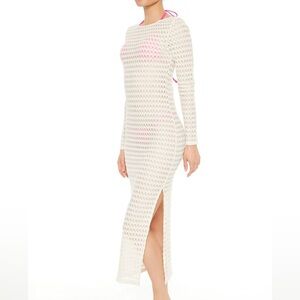 Crochet Swim Cover-Up Dress